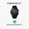 Σετ 2 προστατευτικών μεμβρανών Kwmobile για Huawei Watch GT2 (42mm), Διαφανές/Μαύρο, Πολυμερές, KWM000024VU001C