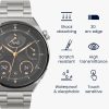 Σετ 2 προστατευτικών μεμβρανών Kwmobile για Huawei Watch GT 3 Pro (43mm), Διαφανές/Μαύρο, Πολυμερές, KWM000024VV001C