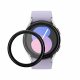 Σετ 2 προστατευτικών μεμβρανών Kwmobile για Samsung Galaxy Watch 5, Διαφανές/Μαύρο, Πολυμερές, KWM000024WF001C