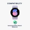 Σετ 2 προστατευτικών μεμβρανών Kwmobile για Samsung Galaxy Watch 5, Διαφανές/Μαύρο, Πολυμερές, KWM000024WF001C