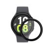 Σετ 2 προστατευτικών μεμβρανών Kwmobile για Samsung Galaxy Watch 5, Διαφανές/Μαύρο, Πολυμερές, KWM000024WG001C