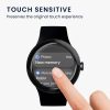 Σετ 2 προστατευτικών μεμβρανών Kwmobile για Google Pixel Watch, Διαφανές/Μαύρο, Πολυμερές, KWM000024WH001C