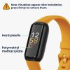 Σετ 2 προστατευτικών μεμβρανών Kwmobile για Fitbit Inspire 3, Διαφανές/Μαύρο, Πολυμερές, KWM000024WJ001C