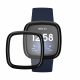 Σετ 2 προστατευτικών μεμβρανών Kwmobile για Fitbit Versa 3, Διαφανές/Μαύρο, Πολυμερές, KWM000024WL001C