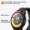 Σετ 2 προστατευτικών μεμβρανών Kwmobile για Xiaomi Watch S1 Active, Διαφανές/Μαύρο, Πολυμερές, KWM000024WT001C