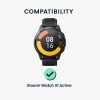 Σετ 2 προστατευτικών μεμβρανών Kwmobile για Xiaomi Watch S1 Active, Διαφανές/Μαύρο, Πολυμερές, KWM000024WT001C