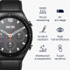 Σετ 2 προστατευτικών μεμβρανών Kwmobile για Xiaomi Watch S1, Διαφανές/Μαύρο, Πολυμερές, KWM000024WU001C