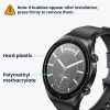 Σετ 2 προστατευτικών μεμβρανών Kwmobile για Xiaomi Watch S1, Διαφανές/Μαύρο, Πολυμερές, KWM000024WU001C