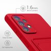 Θήκη Kwmobile για Samsung Galaxy A52/Galaxy A52 5G/Galaxy A52s 5G, Red, Silicon, KWM0000133I006C