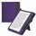 Kwmobile Cover for Tolino Epos 3, Purple/Grey, Textile, KWM000017KY004C