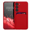 Θήκη Kwmobile για Samsung Galaxy S23, Red, Silicon, KWM0000191D002C