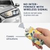 Κλειδί αυτοκινήτου Kwmobile για Renault 4 Κουμπιά - Smart Key, Πολύχρωμο, Οικολογικό Δέρμα, KWM000008UA044C