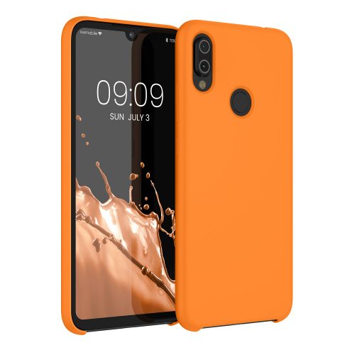 Θήκη Kwmobile για Xiaomi Redmi Note 7/Redmi Note 7 Pro, Πορτοκαλί, Σιλικόνη, KWM0000102B030C