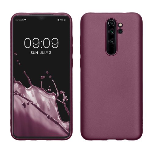 Θήκη Kwmobile για Xiaomi Redmi Note 8 Pro, Μωβ, Σιλικόνη, KWM000010MU012C