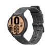 Kwmobile Strap για Samsung Galaxy Watch 5/Galaxy Watch 5 Pro/Galaxy Watch 4, Grey, Textile, KWM000024YM001C