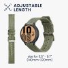 Kwmobile Strap για Samsung Galaxy Watch 5/Galaxy Watch 5 Pro/Galaxy Watch 4, Green, Textile, KWM000024YM002C