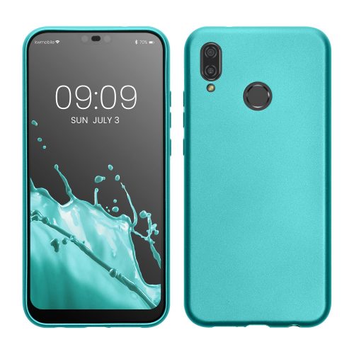 Θήκη Kwmobile για Huawei P20 Lite, ανοιχτό πράσινο, σιλικόνη, KWM000008RU008C