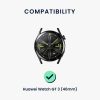 Λουράκι Kwmobile για Huawei Watch GT 3 (46mm), Σκούρο Πράσινο, Σιλικόνη, KWM000024YX002C