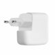 Κάλυμμα φορτιστή Kwmobile για Apple 35W Dual USB-C Power Adapter, Λευκό, Σιλικόνη, KWM000024YY001C