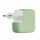 Θήκη φορτιστή Kwmobile για Apple 35W Dual USB-C Power Adapter, Ανοιχτό πράσινο, Σιλικόνη, KWM000024YY002C