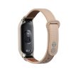 Λουράκι Kwmobile για Xiaomi Mi Band 7, Μπεζ/Καφέ, Φυσικό δέρμα, KWM000024YZ002C