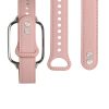 Kwmobile Strap για Xiaomi Redmi Watch 3 Active / Redmi Watch 3 Lite, ανοιχτό ροζ, φυσικό δέρμα, KWM000024ZA002C