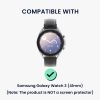 Σετ 2 θηκών Kwmobile για Samsung Galaxy Watch 3, Μαύρο/Χρυσό, Πλαστικό, KWM000024ZP001C