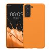 Θήκη Kwmobile για Samsung Galaxy S21, Orange, Silicone, KWM000012BS034C