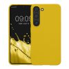 Θήκη Kwmobile για Samsung Galaxy S23, Yellow, Silicone, KWM000017WK020C