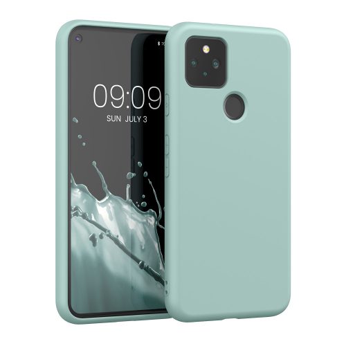 Θήκη Kwmobile για Google Pixel 5, ανοιχτό πράσινο, σιλικόνη, KWM0000125G020C