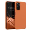 Θήκη Kwmobile για Xiaomi Redmi Note 11 Pro/Redmi Note 11 Pro 5G/Redmi Note 12 Pro, Πορτοκαλί, Σιλικόνη, KWM0000151A059C