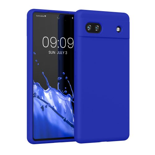 Θήκη Kwmobile για Google Pixel 6a, Μπλε, Σιλικόνη, KWM000015FZ055C