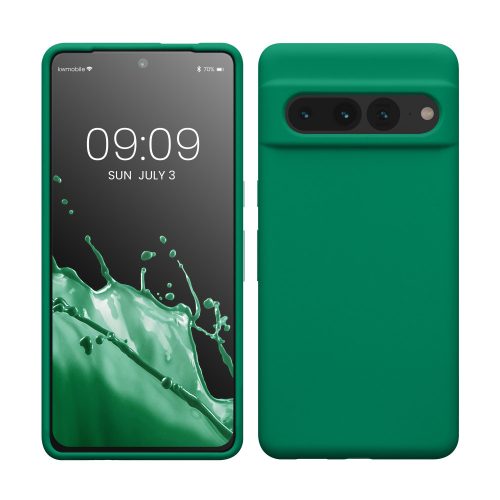 Θήκη Kwmobile για Google Pixel 7 Pro, Πράσινη, Σιλικόνη, KWM0000171J035C