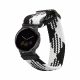 Λουράκι Kwmobile για Garmin Vivomove 3S/Vivoactive 4S, Μαύρο/Λευκό, Nylon, KWM0000250F001C