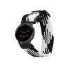 Λουράκι Kwmobile για Garmin Vivomove 3S/Vivoactive 4S, Μαύρο/Λευκό, Nylon, KWM0000250F001C