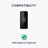 Λουράκι Kwmobile για Fitbit Inspire 2/Inspire HR, Μαύρο, Nylon, KWM0000250I001C