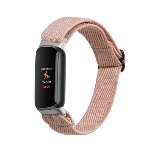 Λουράκι Kwmobile για Fitbit Luxe, ανοιχτό ροζ, νάιλον, KWM0000250J001C