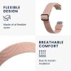 Λουράκι Kwmobile για Fitbit Luxe, ανοιχτό ροζ, νάιλον, KWM0000250J001C