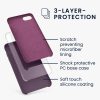 Θήκη Kwmobile για Apple iPhone 8/iPhone 7/iPhone SE 2, Dark Purple, Silicone, KWM0000085I138C