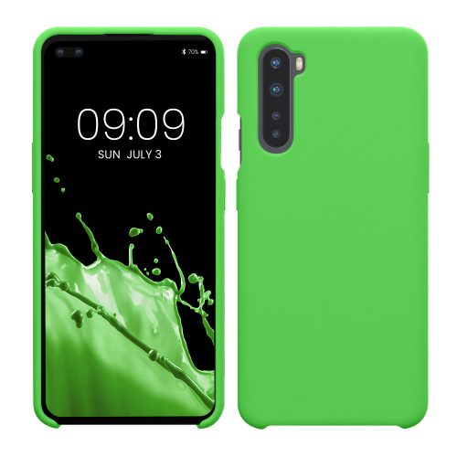 Θήκη Kwmobile για OnePlus Nord, Green, Silicone, KWM0000117M034C