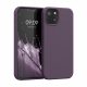 Θήκη Kwmobile για Apple iPhone 13, Dark Purple, Silicone, KWM000013OV090C