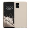 Θήκη Kwmobile για Samsung Galaxy A51, Cream, Silicone, KWM000010ZA051C