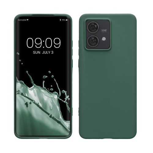 Θήκη Kwmobile για Motorola Edge 40 Neo, Green, Silicone, KWM000022NU007C