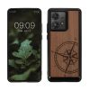 Θήκη Kwmobile για Motorola Edge 40 Neo, Brown, Wood, KWM000022OB001C