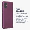 Θήκη Kwmobile για Samsung Galaxy A51, Purple, Silicone, KWM000010ZE015C