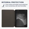 Θήκη Kwmobile για Samsung Galaxy Tab S9 FE, Σκούρο Γκρι/Μαύρο, Textile, KWM000023QG001C