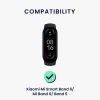 Kwmobile Strap για Xiaomi Mi Smart Band 6/Mi Band 6, Μαύρο, Σιλικόνη, KWM0000250Y001C