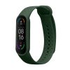 Kwmobile Strap για Xiaomi Mi Smart Band 6/Mi Band 6, Dark Green, Silicone, KWM0000250Y002C