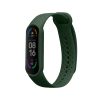 Kwmobile Strap για Xiaomi Mi Smart Band 6/Mi Band 6, Dark Green, Silicone, KWM0000250Y002C