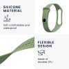 Kwmobile Strap για Xiaomi Mi Band 4/Mi Band 3, Green, Silicone, KWM0000250Z002C